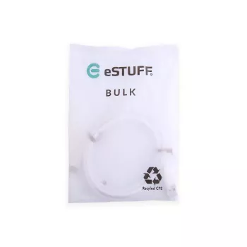 eSTUFF ES605170-BULK USB-kaabel USB 2.0 1 m USB-C USB-A Valge