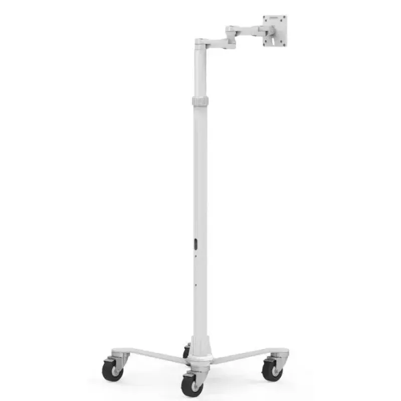Medical Rolling Cart Compulocks MCRSTDEXW VESA Ühilduv Valge