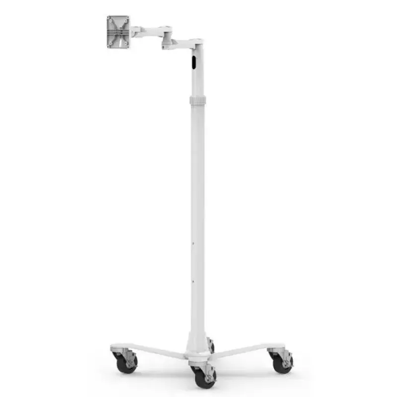 Medical Rolling Cart Compulocks MCRSTDEXW VESA Ühilduv Valge