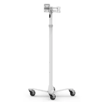 Medical Rolling Cart Compulocks MCRSTDEXW VESA Ühilduv Valge