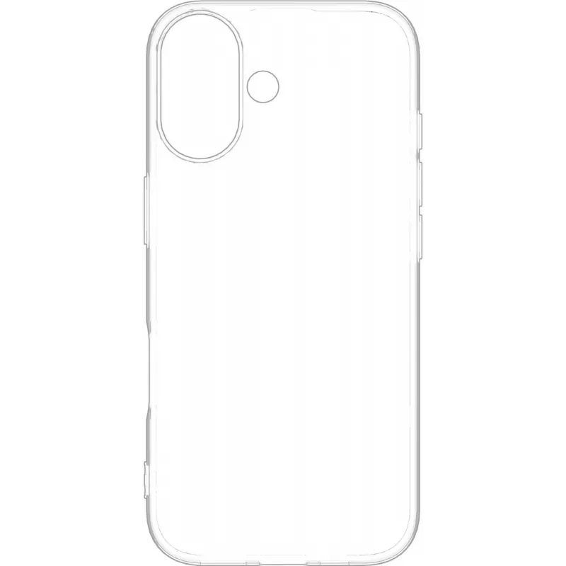 eSTUFF ES67100055-BULK mobiiltelefoni ümbris 16 cm (6.3 tolli) Kate Läbipaistev
