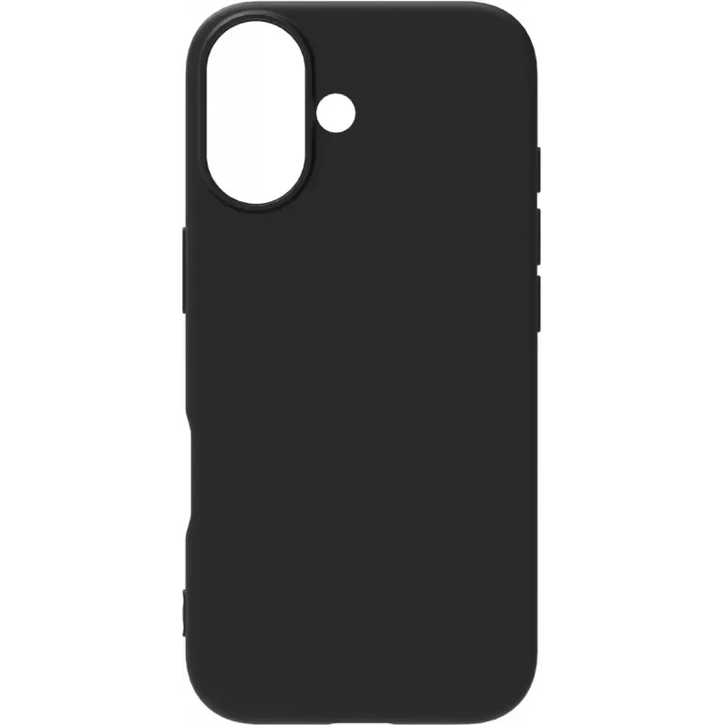 eSTUFF ES67101055-BULK mobiiltelefoni ümbris Apple iPhone 17 jaoks, sobib kuni 16 cm (6,3 tolli) ekraanidele, must
