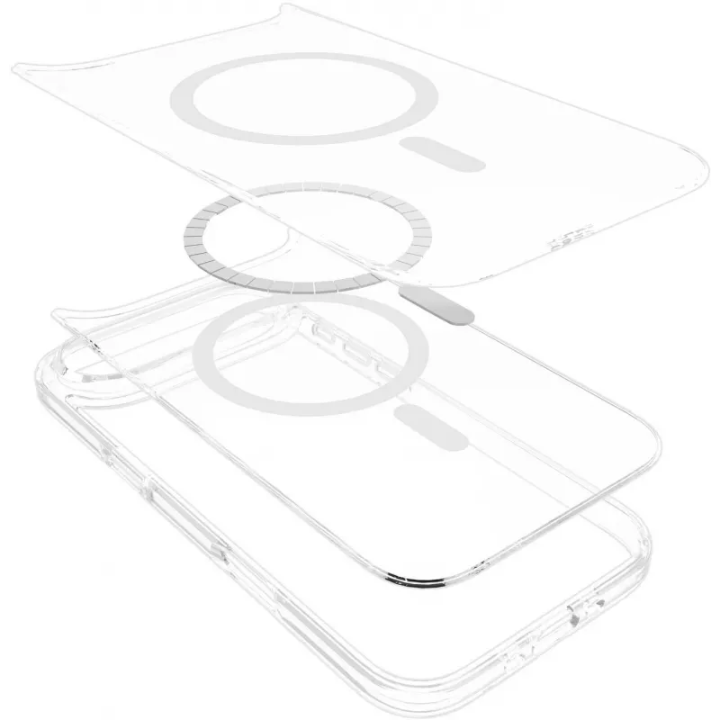 eSTUFF ES67141056-BULK mobiiltelefoni ümbris 16,8 cm (6,6 tolli) kate läbipaistev