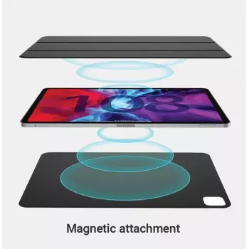 eSTUFF COLORADO magnetümbris iPad Pro 11 2022/2021/2020 jaoks – must