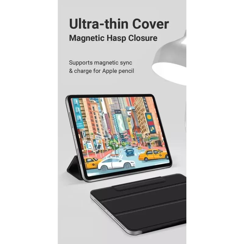 eSTUFF COLORADO magnetümbris iPad Pro 11 2022/2021/2020 jaoks – must