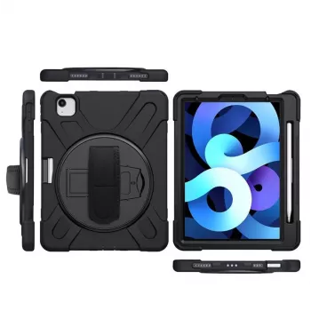 eSTUFF AUSTIN Defender ümbris iPad Pro 11 2022/2020/2018/Air 5/4 10.9 jaoks - must