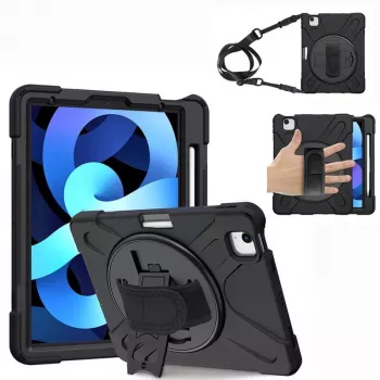 eSTUFF AUSTIN Defender ümbris iPad Pro 11 2022/2020/2018/Air 5/4 10.9 jaoks - must