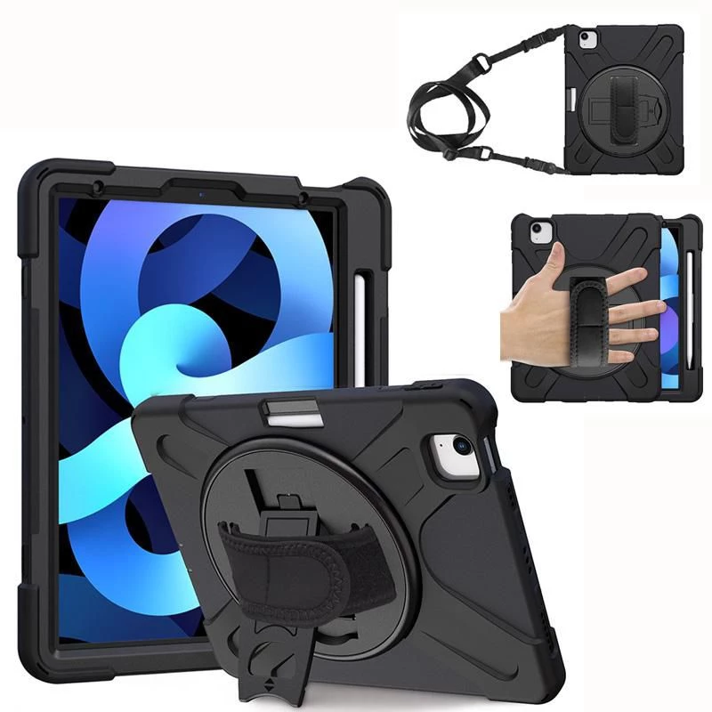 eSTUFF AUSTIN Defender ümbris iPad Pro 11 2022/2020/2018/Air 5/4 10.9 jaoks - must