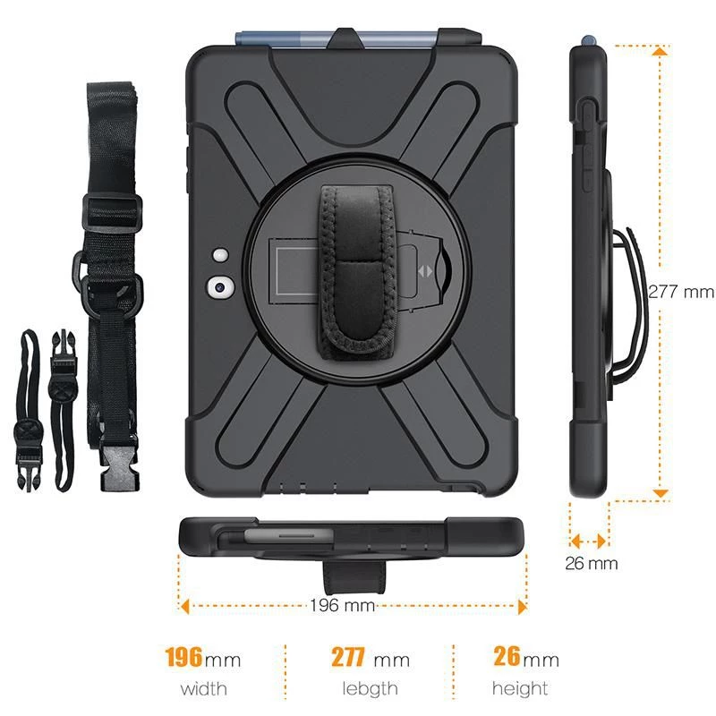 Ümbris eSTUFF AUSTIN Defender Case Microsoft Surface Go 3/Go 2/Go jaoks, must