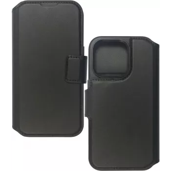 eSTUFF ES67160100 mobiiltelefoni ümbris 15,5 cm (6,1 tolli) Rahataskuümbris Must