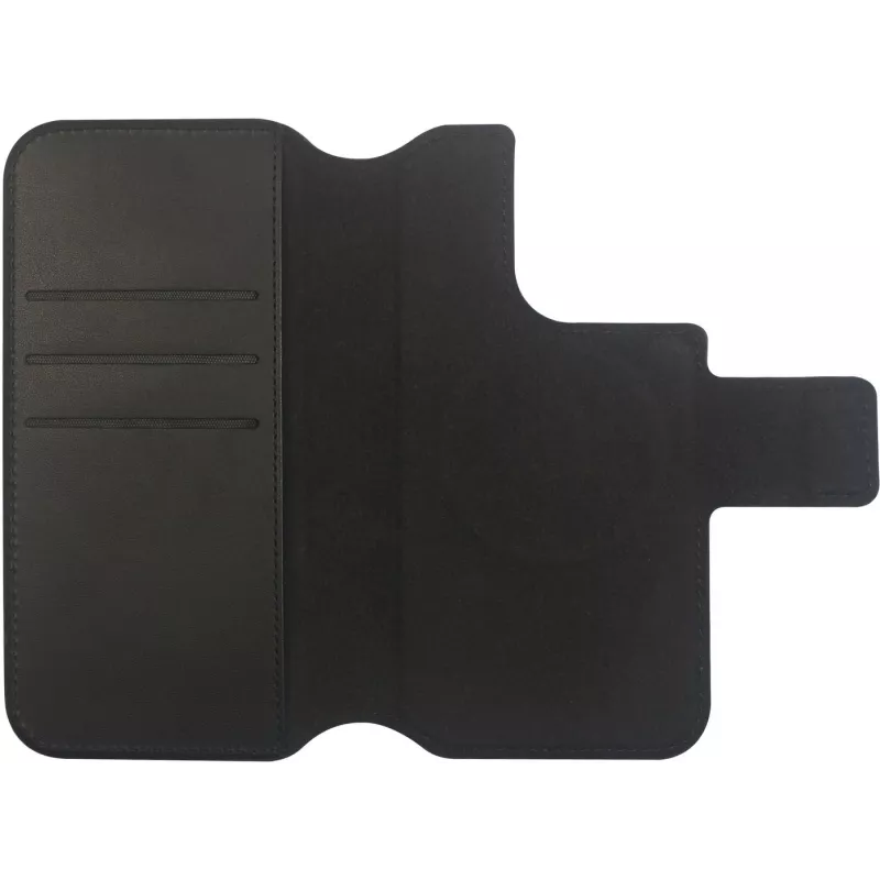 eSTUFF ES67160100 mobiiltelefoni ümbris 15,5 cm (6,1 tolli) Rahataskuümbris Must