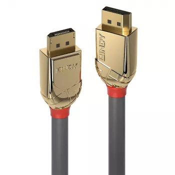 Lindy 3m DisplayPort 1.4 kaabel, Gold Line