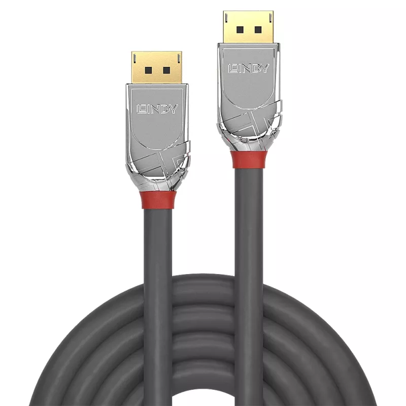 Lindy 1m DisplayPort 1.4 kaabel, Cromo Line