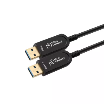 USB-kaabel Microconnect USB3.0AA10BOP 10 m USB 3.2 Gen 1 Must