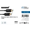 Microconnect USB3.0AA15BOP USB-kaabel USB 3.2 Gen 1 (3.1 Gen 1) 15 m USB A Must