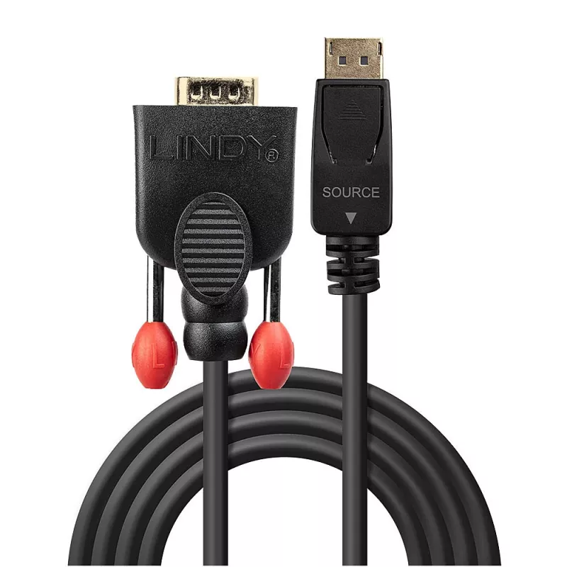 Lindy DisplayPort-VGA kaabel 0,5 m