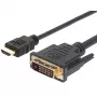 Video kaabli adapter Techly ICOC-HDMI-D-045 5 m DVI-D Must