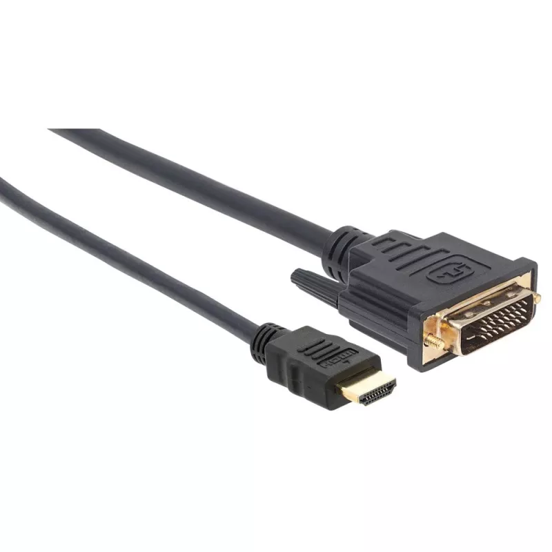 Video kaabli adapter Techly ICOC-HDMI-D-045 5 m DVI-D Must