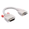 DVI-VGA adapterkaabel Lindy 41222 0,2 m