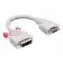 DVI-VGA adapterkaabel Lindy 41222 0,2 m