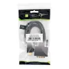 Techly videokaabel HDMI - DVI-D M/M 1,8 m ICOC HDMI-D-018, 1,8 m, HDMI, DVI-D, isane, isane, kullaga