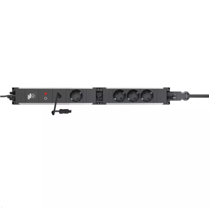 Bachmann STEP BASE 4-kohaline pikendusjuhe GST18-ga, 4 vahelduvvoolupistikut, 250 V, 16 A