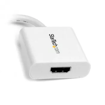 StarTech.com Mini DisplayPorti HDMI-adapter - mDP HDMI videomuundur - 1080p - Mini DP või Thunderbolt 1/2 Mac/PC HDMI monitorile/ekraanile/telerile - Passiivne mDP 1.2 HDMI pistik - Valge