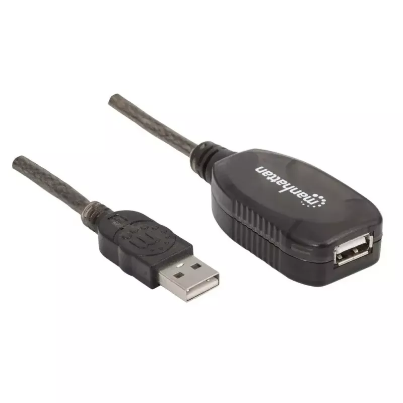 USB-A-pistik USB-A-pesa pikenduskaabel Manhattan 150958