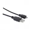 Manhattan USB-A to Micro-USB kaabel, 1,8 m, isane-isane, must, 480 Mbit/s (USB 2.0), Hi-Speed USB, eluaegne garantii, samaväärne tootega UUSBHAUB6.