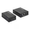 Manhattan HDMI 1080p üle Etherneti pikenduskomplekt, kuni 50 m ühe Cat6 kaabliga, Tx ja Rx moodulid, IR tugi, kolmeaastane garantii