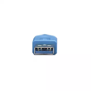 USB-A isase USB-A emasele pikenduskaabel Manhattan 2 m sinine