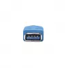 USB-A isase USB-A emasele pikenduskaabel Manhattan 2 m sinine