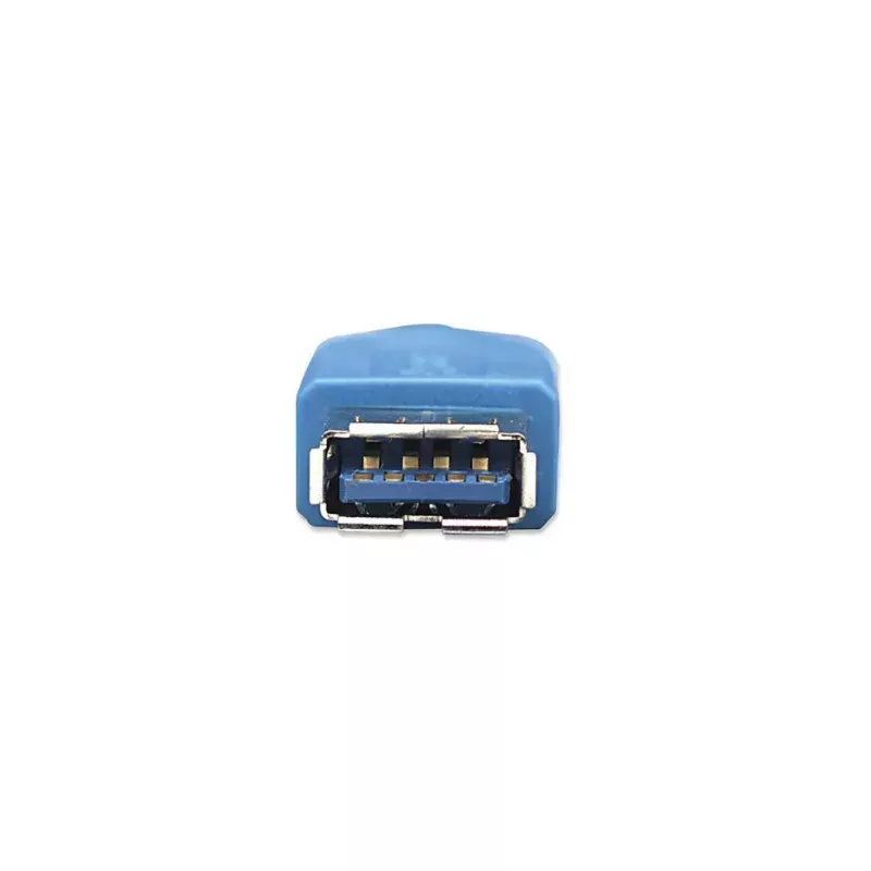 USB-A isase USB-A emasele pikenduskaabel Manhattan 2 m sinine