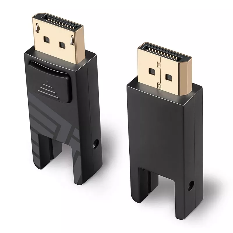 Lindy 70m fiiberoptiline hübriid-Mini DisplayPort 1.4 kaabel eemaldatavate DP-pistikutega
