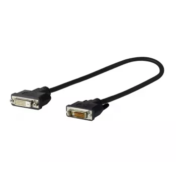 Vivolink PRODVIADAPDVI DVI-kaabel 0,2 m DVI-D Must