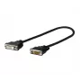 Vivolink PRODVIADAPDVI DVI-kaabel 0,2 m DVI-D Must
