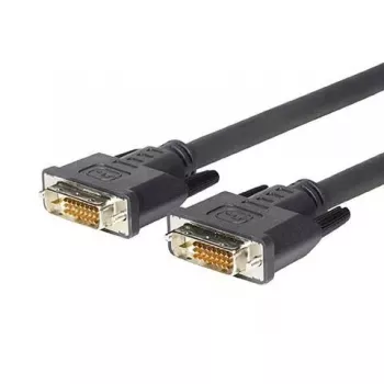 Vivolink PRODVIHD2 DVI-kaabel 2 m DVI-D Must