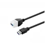 VivoLink USB 3.0 A–emale pikenduskaabel PROKEYUSB3AFM1W, 1 m, valge