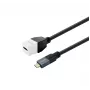 USB-C emane Keystone-pistik VivoLink PROKEYUSBCFM2W valge — Keystone USB-C emane pesa moodul