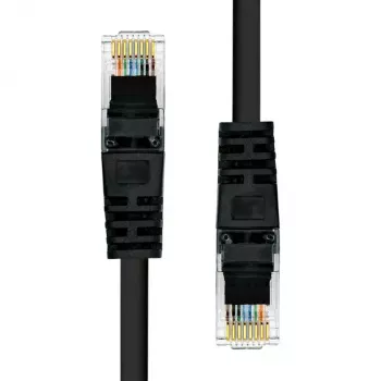 Võrgukaabel ProXtend CAT5e U/UTP CCA PVC Must 7M RJ-45 Isane/Isane