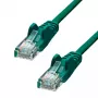 Võrgukaabel ProXtend CAT5e U/UTP CCA PVC roheline 15 m RJ-45 isane/isane
