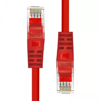 Võrgukaabel ProXtend CAT5e U/UTP CCA PVC Punane 0.5m