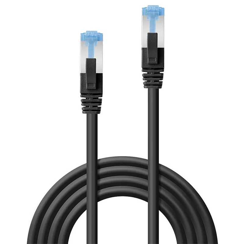 Lindy 47179 võrgukaabel Must 2 m Cat6a S/FTP (S-STP)
