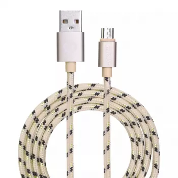 USB-kaabel Garbot C-05-10194 1m USB A Micro-USB B Kuldne