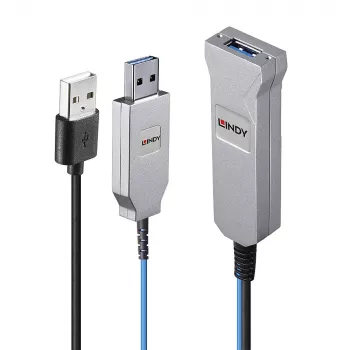Lindy 30m Fiiberoptiline USB 3.0 Kaabel