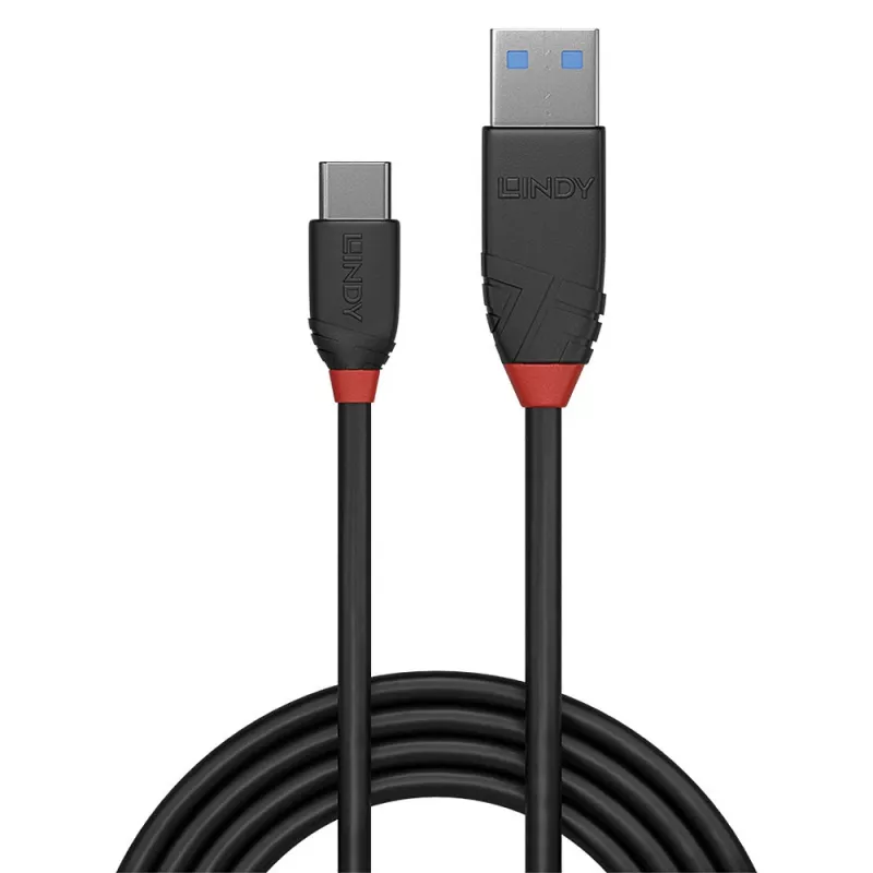Lindyl 36914 USB-kaabel USB 3.2 Gen 1 (3.1 Gen 1) 0,15 m USB-C USB-A must