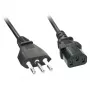 Lindy 30413 toitekaabel Must 2 m CEI 23-16 C13 haakeseade