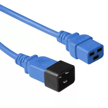 Microconnect PE2019B3 toitekaabel sinine 3 m C20 pistik C19 pistik