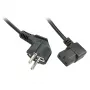 Lindy 30302 toitekaabel Must 3 m CEE7/7 IEC 320
