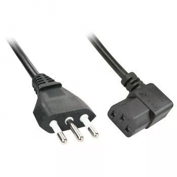 Lindy 30346 toitekaabel Must 2 m C13 pistikupesa